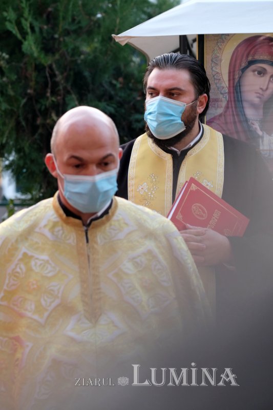 Veșmânt al Muceniței Filofteia la Biserica Oborul Vechi din Capitală 155319