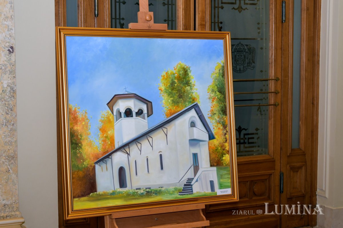 Vernisajul expoziției „Lumina spațiilor sacre” la Palatul Patriarhiei 156394
