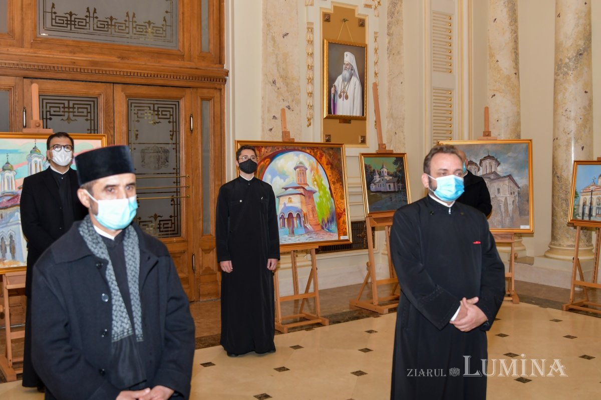 Vernisajul expoziției „Lumina spațiilor sacre” la Palatul Patriarhiei 156417