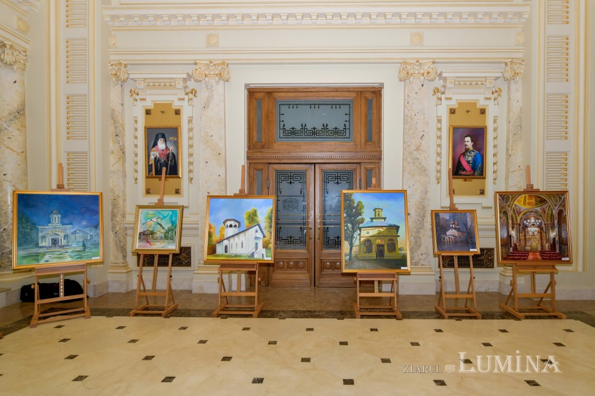 Vernisajul expoziției „Lumina spațiilor sacre” la Palatul Patriarhiei 156447
