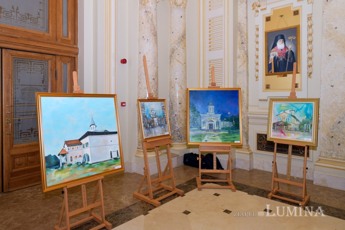 Vernisajul expoziției „Lumina spațiilor sacre” la Palatul Patriarhiei 156448