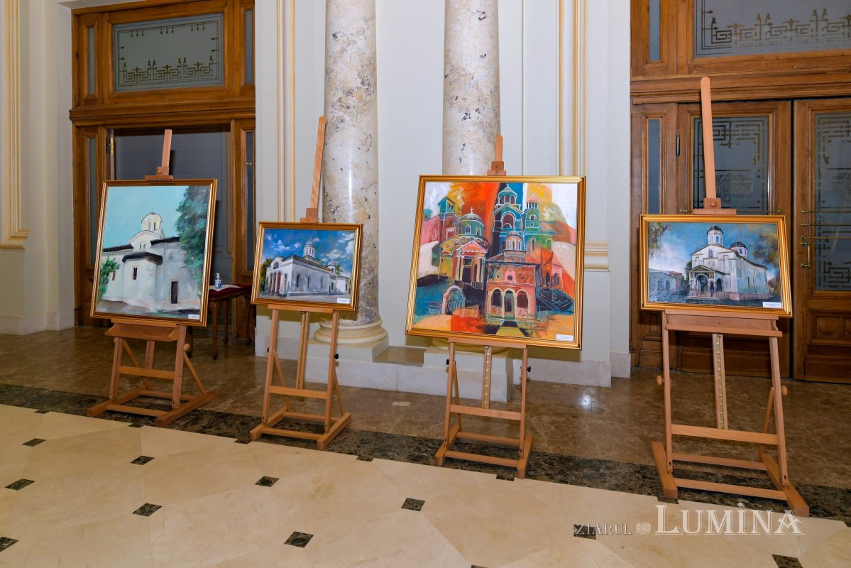 Vernisajul expoziției „Lumina spațiilor sacre” la Palatul Patriarhiei 156449
