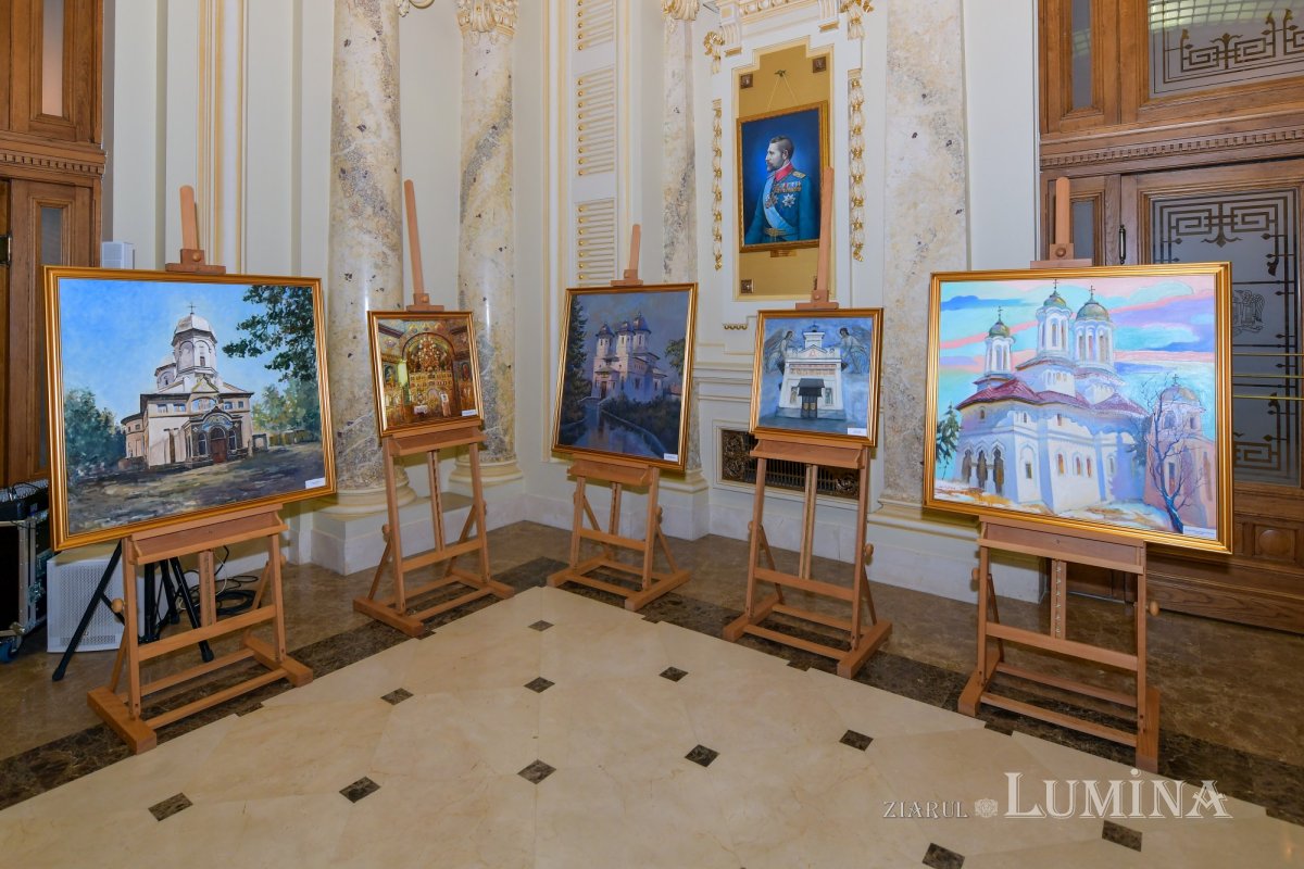 Vernisajul expoziției „Lumina spațiilor sacre” la Palatul Patriarhiei 156451