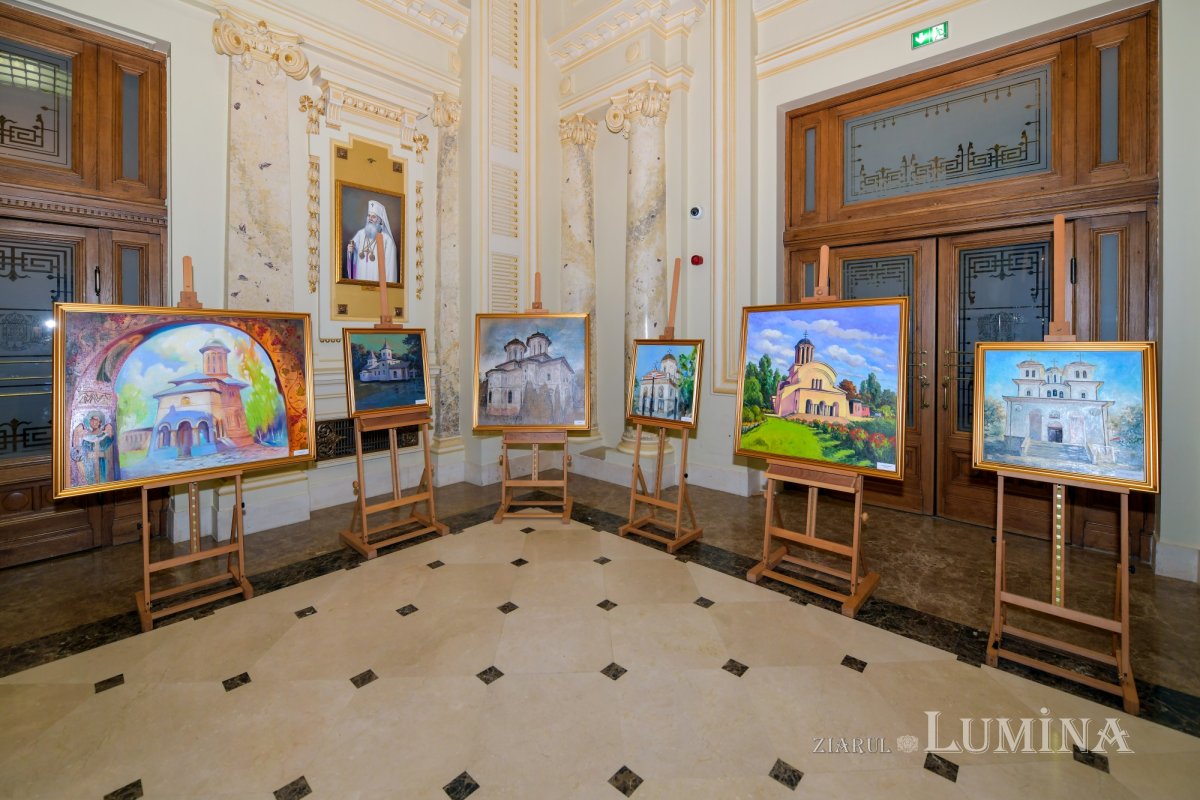 Vernisajul expoziției „Lumina spațiilor sacre” la Palatul Patriarhiei 156453