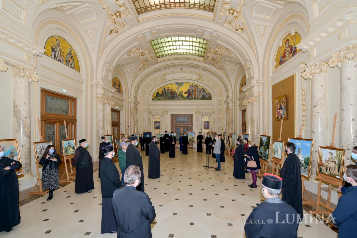 Vernisajul expoziției „Lumina spațiilor sacre” la Palatul Patriarhiei 156457