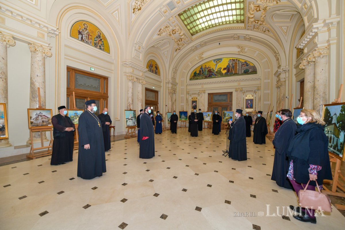 Vernisajul expoziției „Lumina spațiilor sacre” la Palatul Patriarhiei 156460