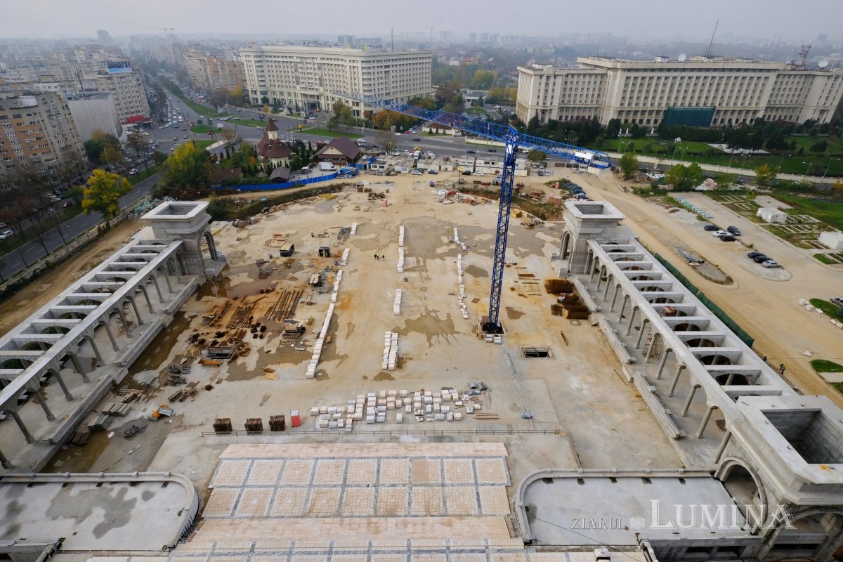 Stadiul lucrărilor pe șantierul Catedralei Naționale 157062
