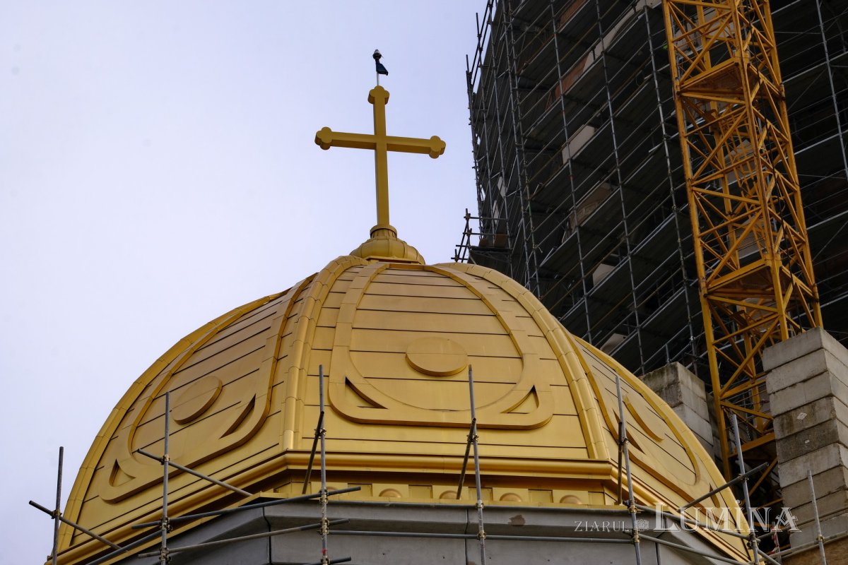 Stadiul lucrărilor pe șantierul Catedralei Naționale 157063