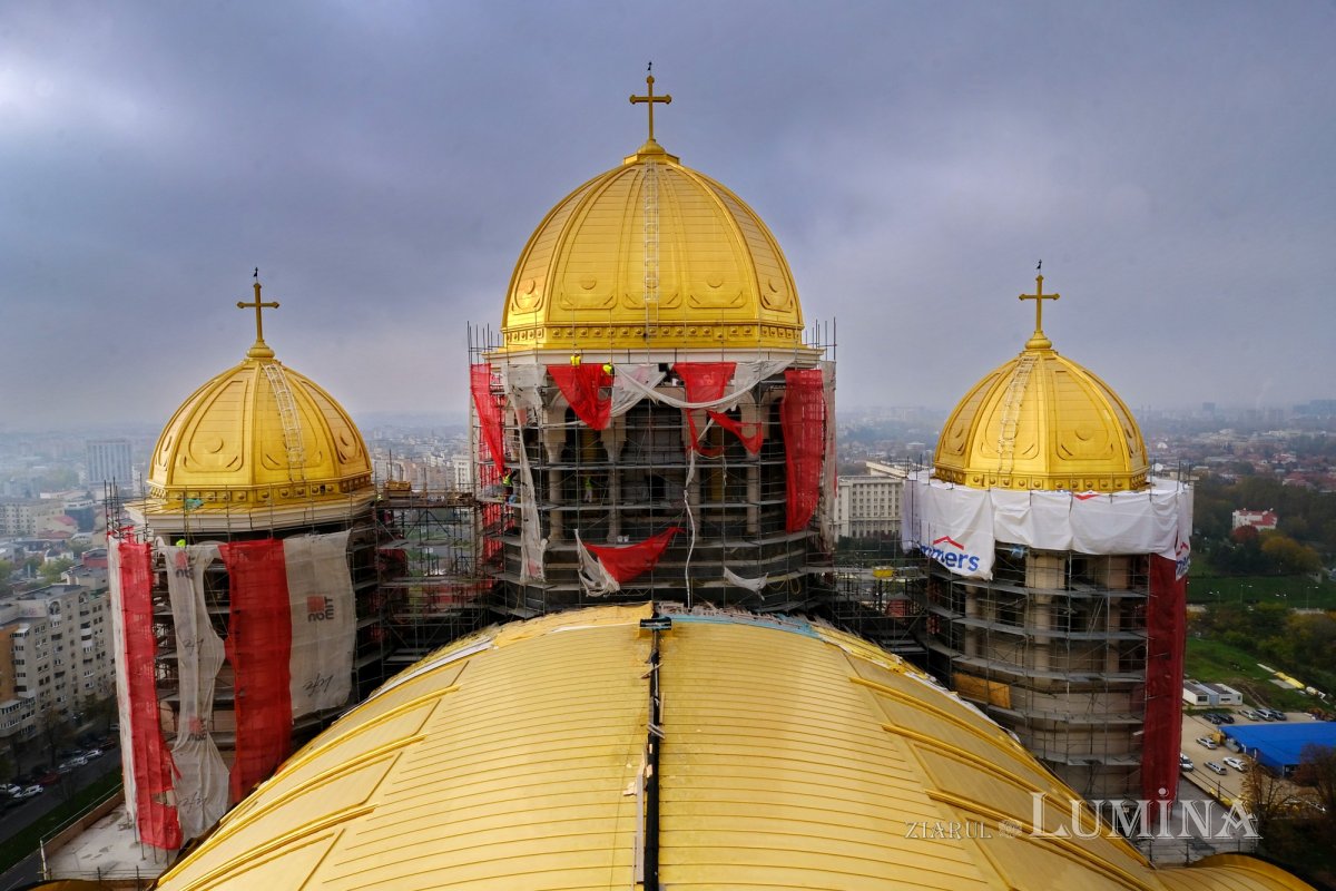 Stadiul lucrărilor pe șantierul Catedralei Naționale 157065
