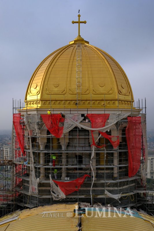 Stadiul lucrărilor pe șantierul Catedralei Naționale 157067