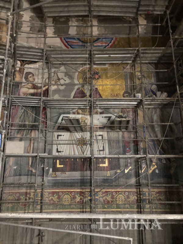 Stadiul lucrărilor pe șantierul Catedralei Naționale 157072