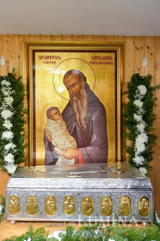 Prinos de laudă adus Sfântului Stelian în Parohia Lucaci din Capitală 158321