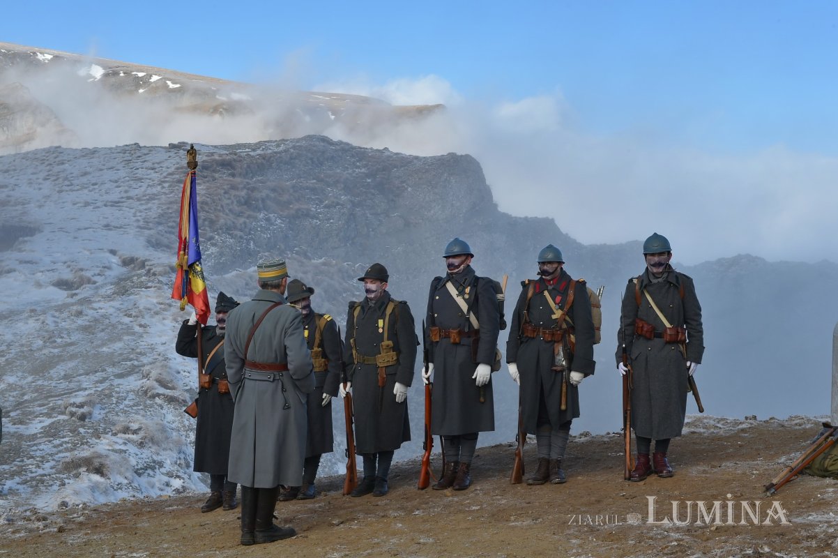 Crucea Eroilor de pe Caraiman a fost resfințită 158496