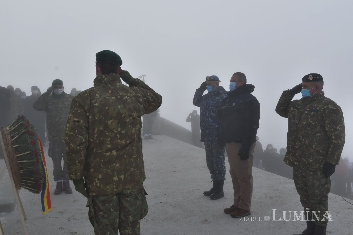 Crucea Eroilor de pe Caraiman a fost resfințită 158511