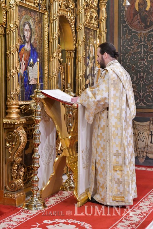 Slujba trecerii dintre ani la Catedrala Patriarhală 160806
