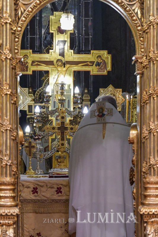 Slujba trecerii dintre ani la Catedrala Patriarhală 160807