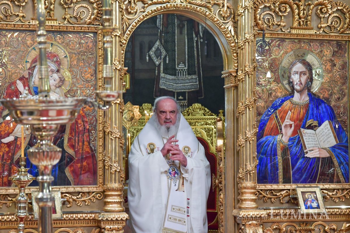 Slujba trecerii dintre ani la Catedrala Patriarhală 160809