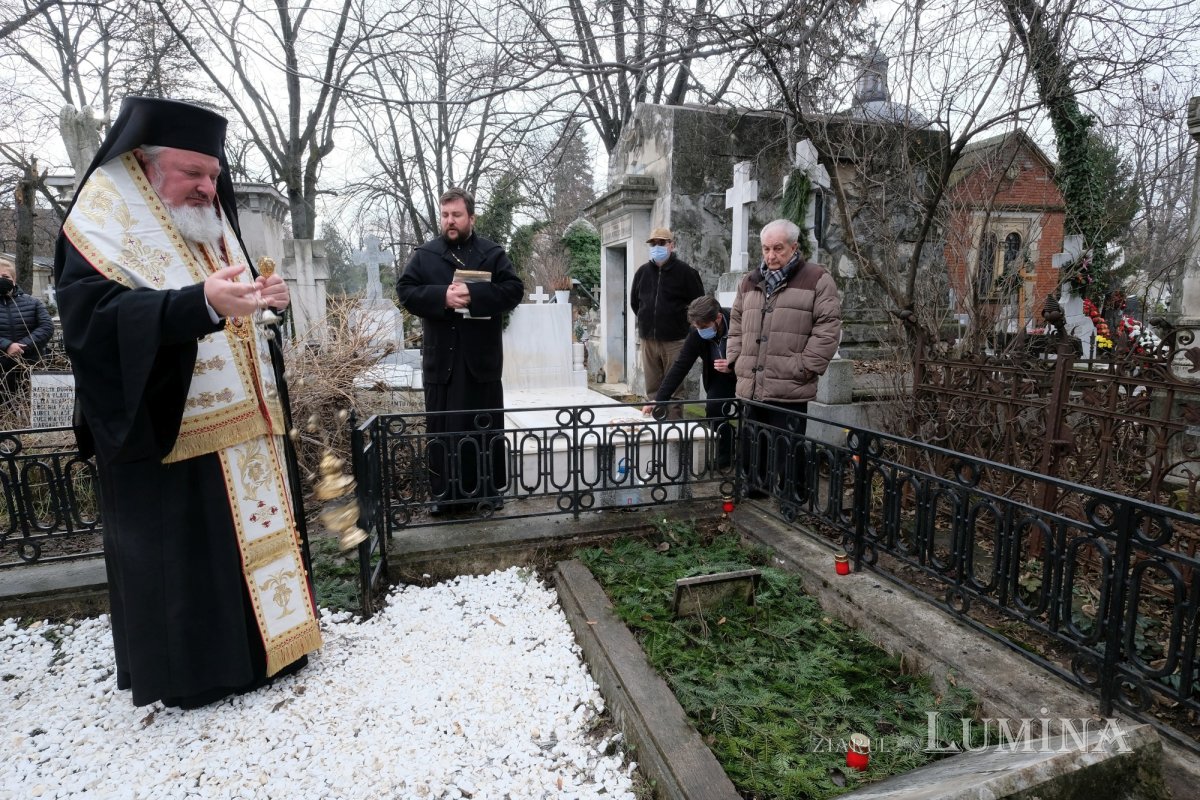 Pomenirea academicianului Ioan Bianu la mormântul său din Capitală 161412
