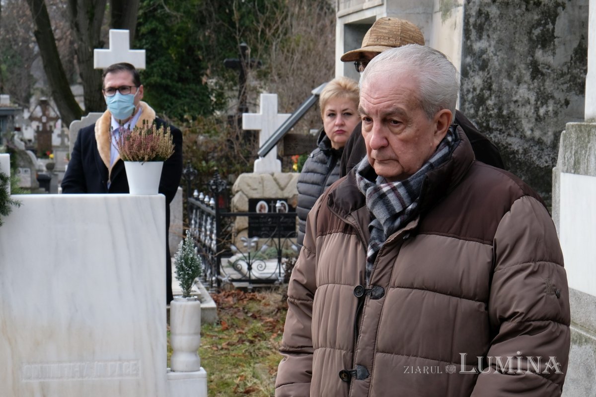 Pomenirea academicianului Ioan Bianu la mormântul său din Capitală 161419