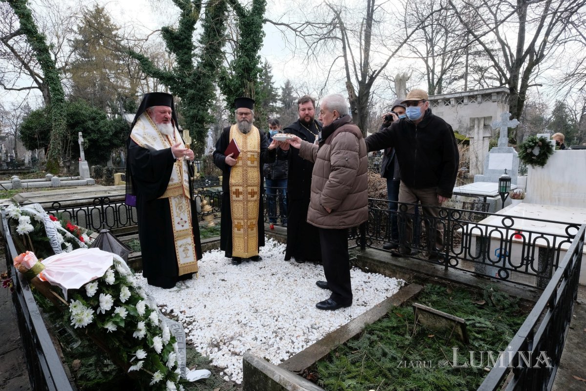 Pomenirea academicianului Ioan Bianu la mormântul său din Capitală 161425