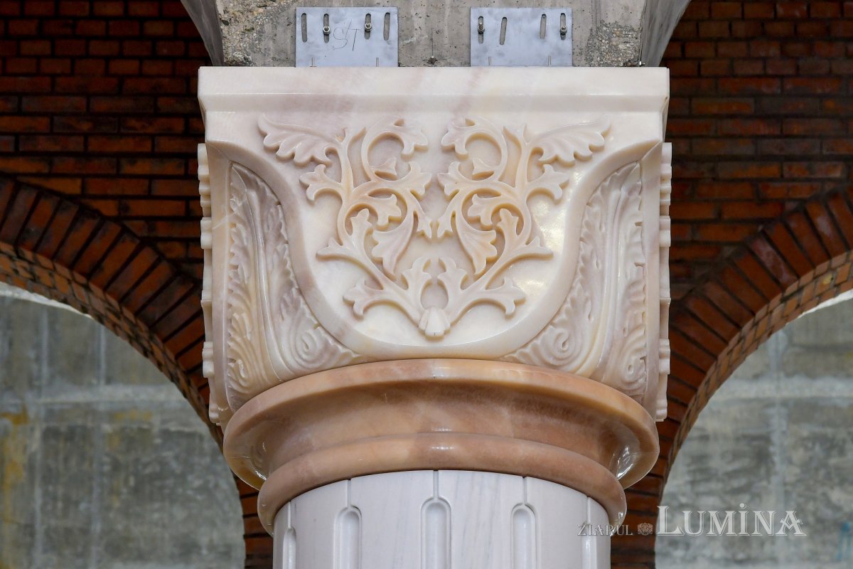 Şantierul Catedralei Naţionale în mijlocul iernii  162232