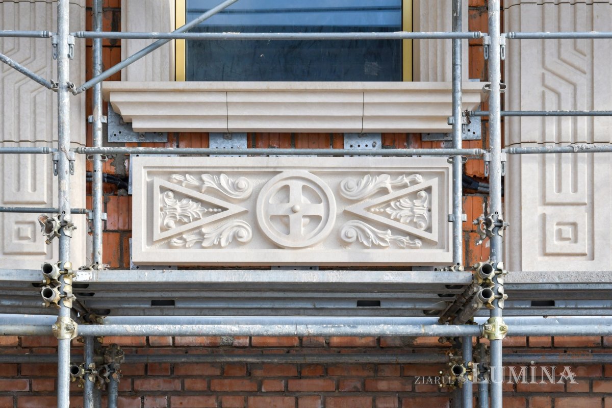 Şantierul Catedralei Naţionale în mijlocul iernii  162241