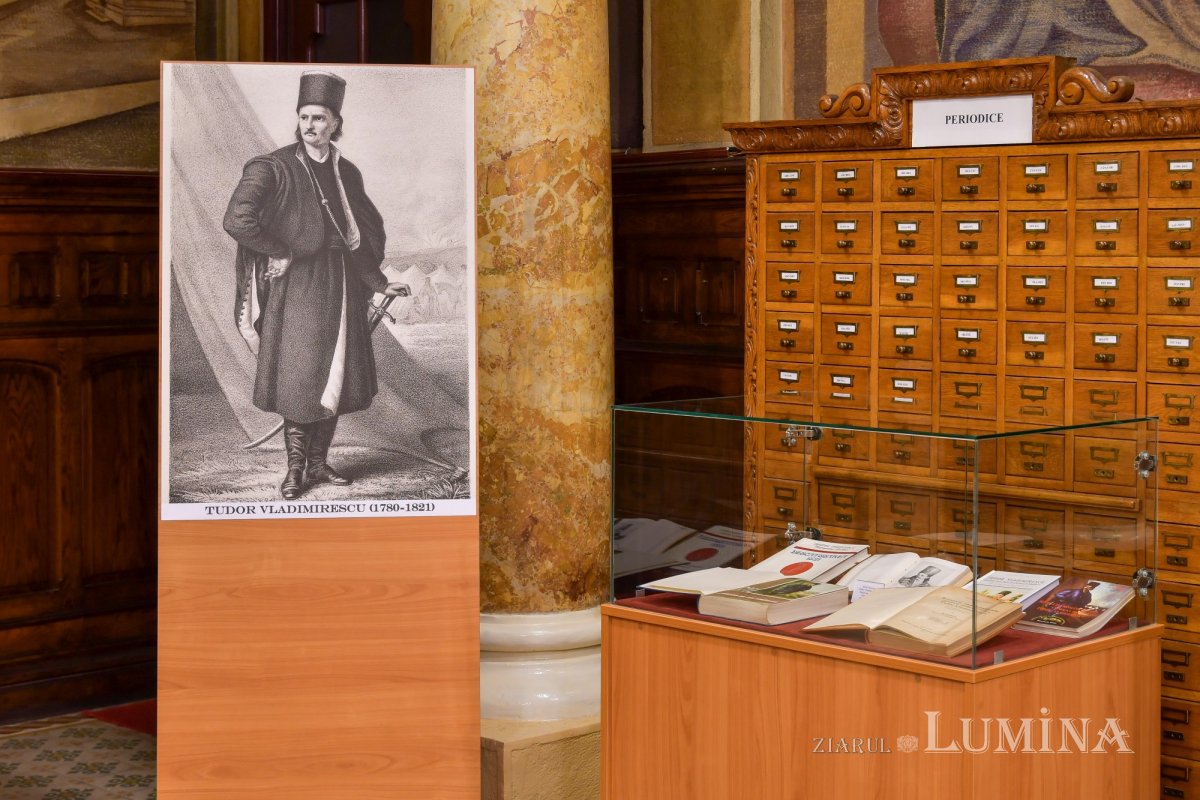 Expoziție dedicată lui Tudor Vladimirescu la Biblioteca Sfântului Sinod 162398