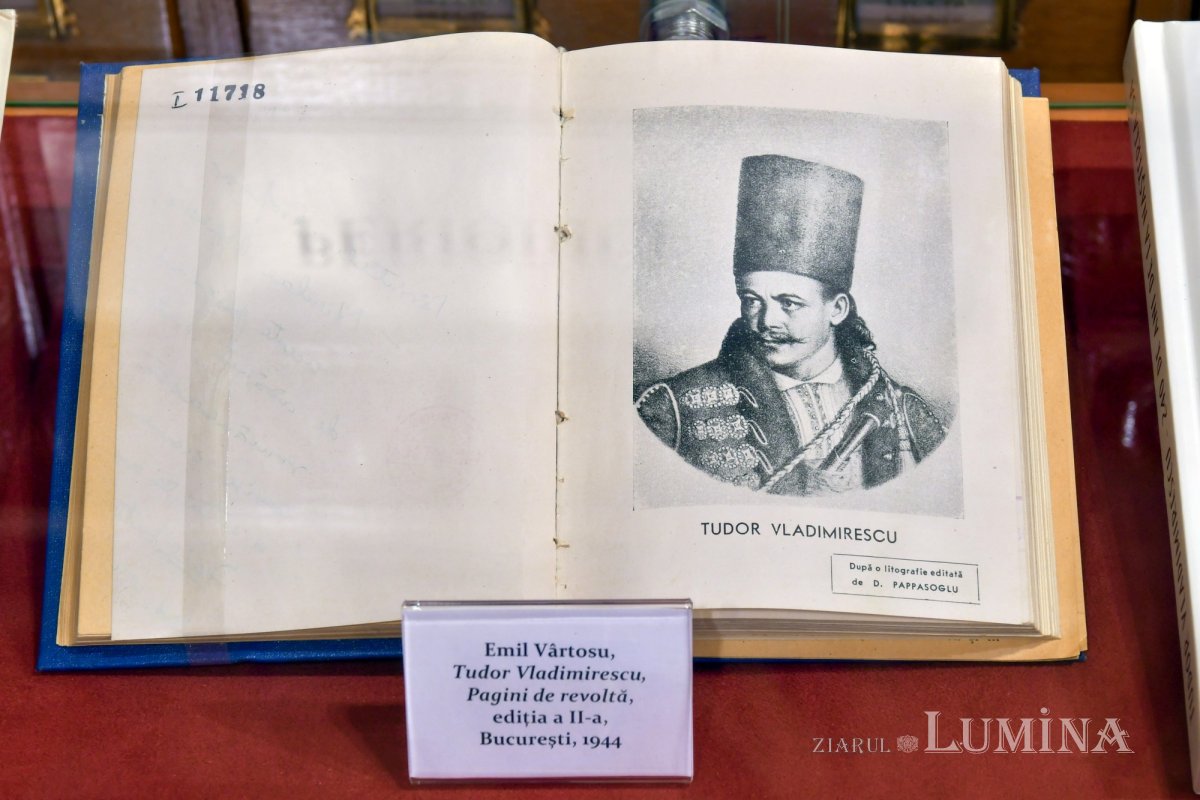 Expoziție dedicată lui Tudor Vladimirescu la Biblioteca Sfântului Sinod 162405