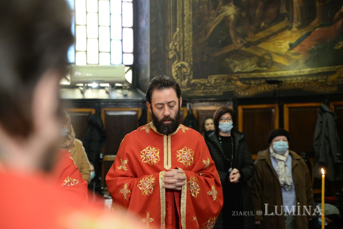 Sfântul Mucenic Teodor Tiron cinstit la o biserică istorică din Capitală 164129