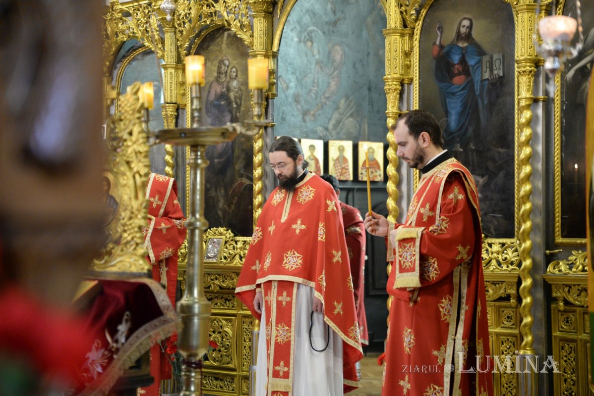 Sfântul Mucenic Teodor Tiron cinstit la o biserică istorică din Capitală 164141