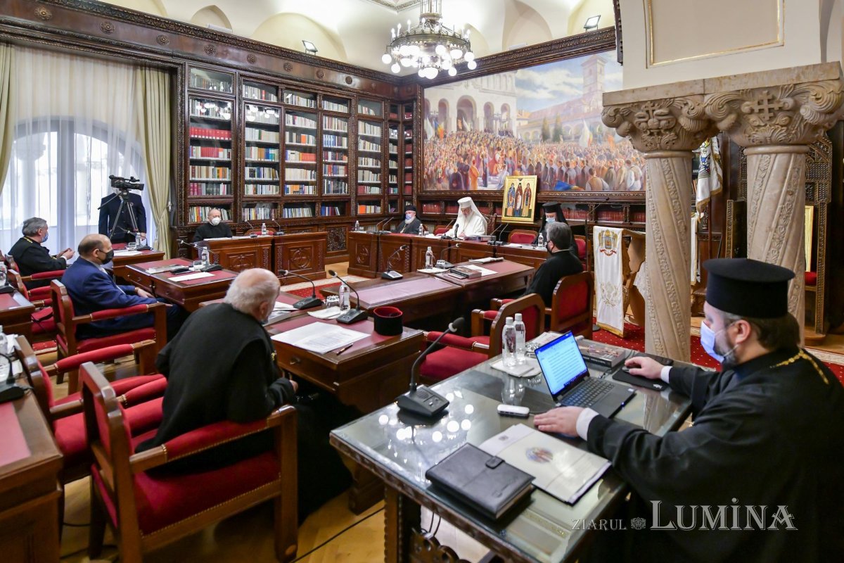 Sedința de lucru a Consiliului Național Bisericesc la Patriarhie 164472