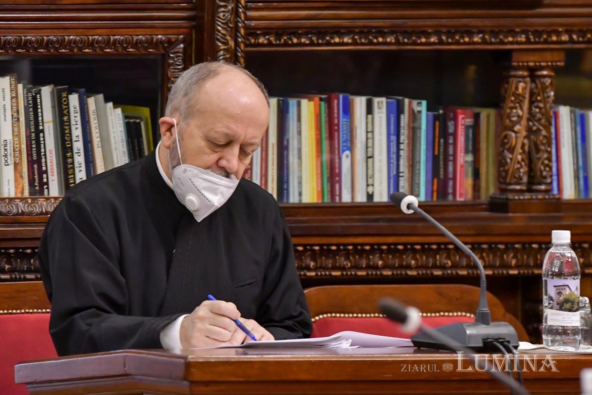 Sedința de lucru a Consiliului Național Bisericesc la Patriarhie 164474