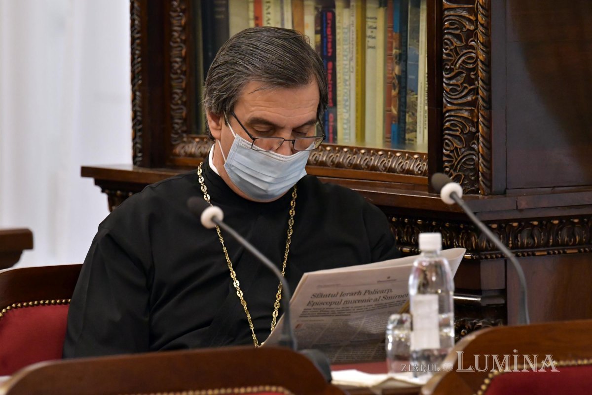 Sedința de lucru a Consiliului Național Bisericesc la Patriarhie 164475