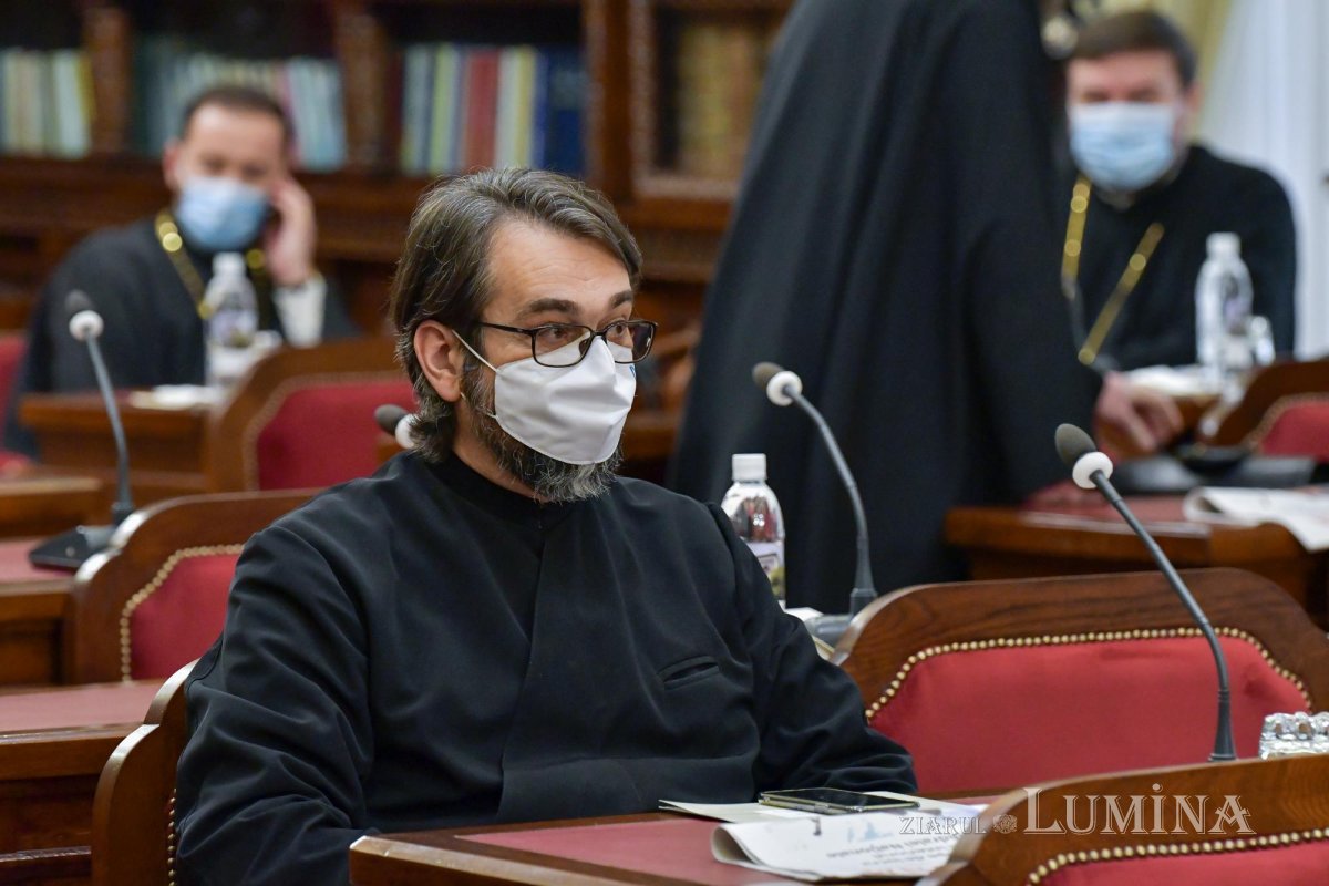 Sedința de lucru a Consiliului Național Bisericesc la Patriarhie 164476