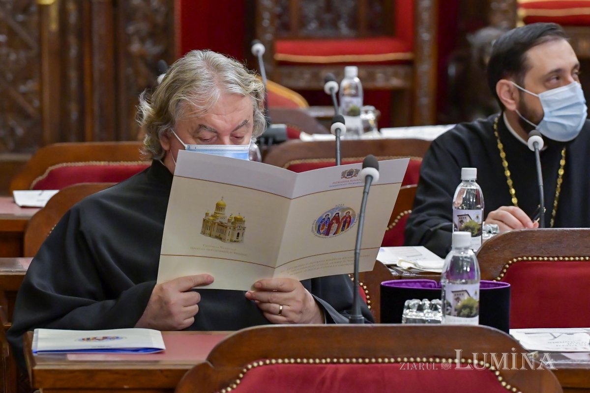 Sedința de lucru a Consiliului Național Bisericesc la Patriarhie 164478