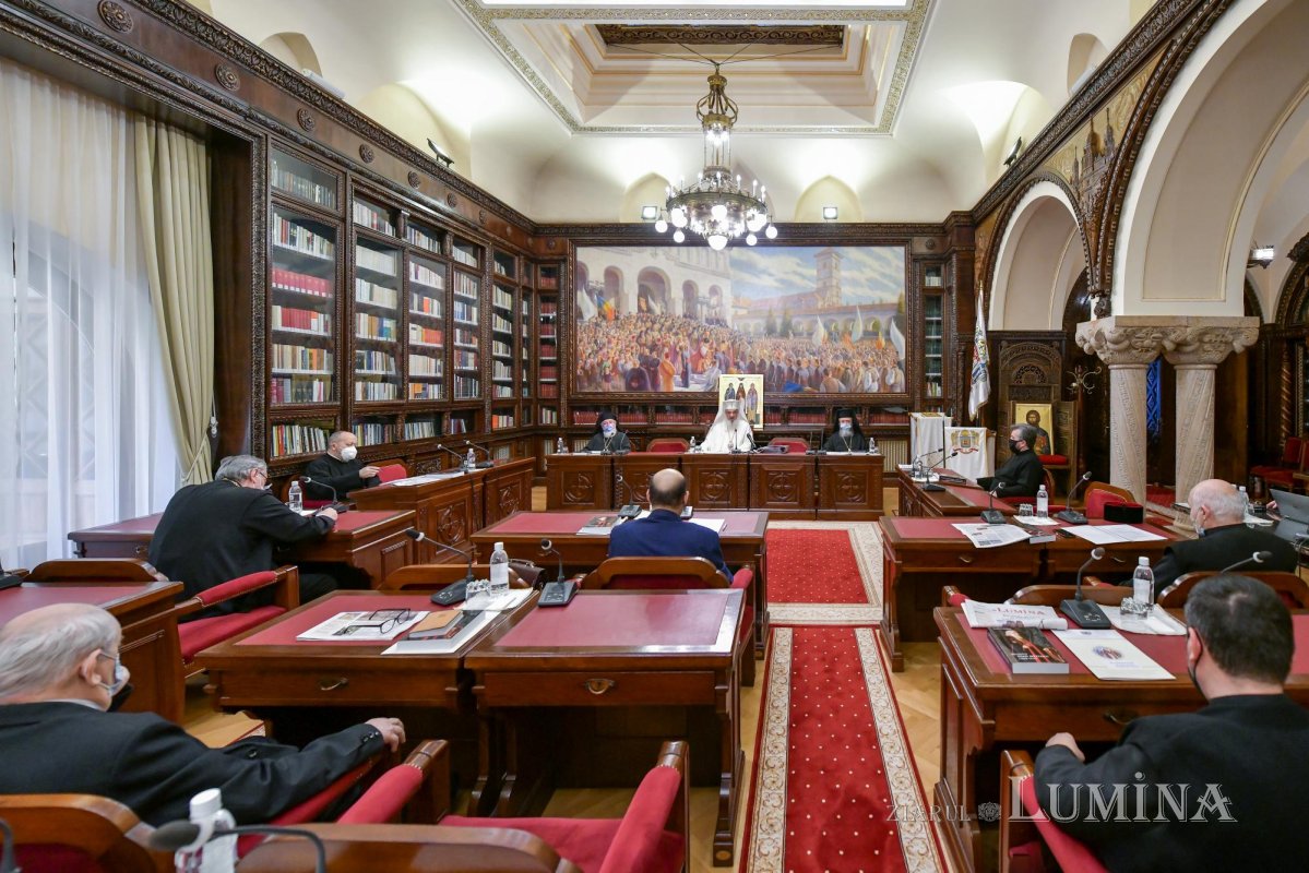Sedința de lucru a Consiliului Național Bisericesc la Patriarhie 164482