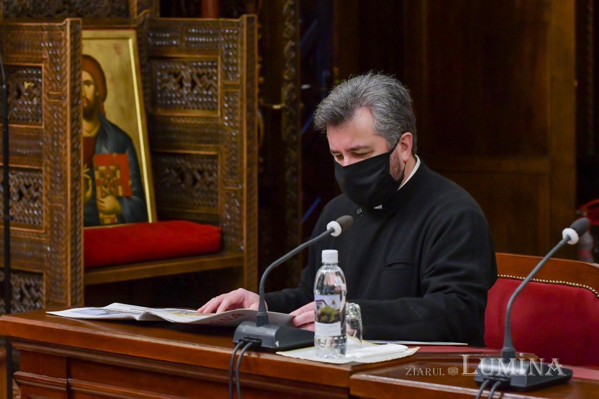 Sedința de lucru a Consiliului Național Bisericesc la Patriarhie 164483