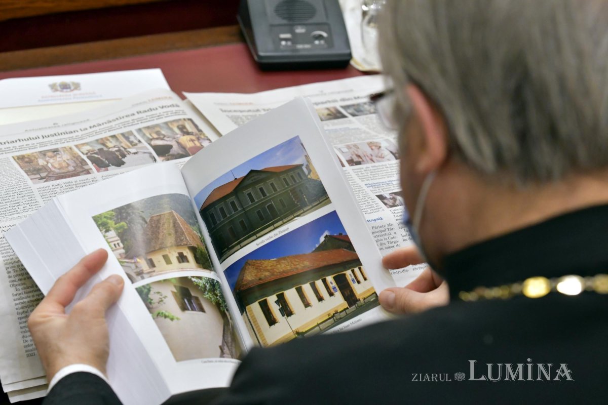 Sedința de lucru a Consiliului Național Bisericesc la Patriarhie 164492