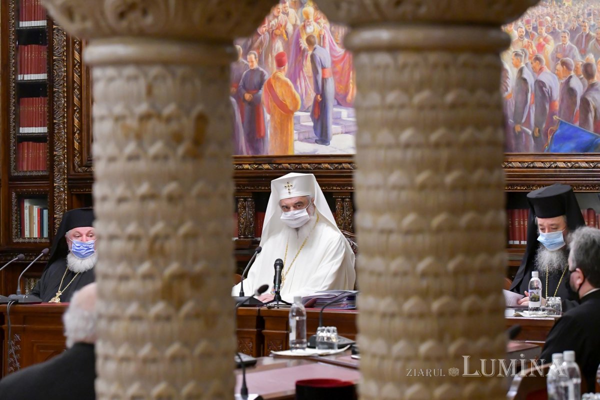 Sedința de lucru a Consiliului Național Bisericesc la Patriarhie 164496