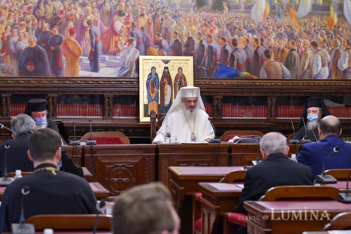 Sedința de lucru a Consiliului Național Bisericesc la Patriarhie 164498
