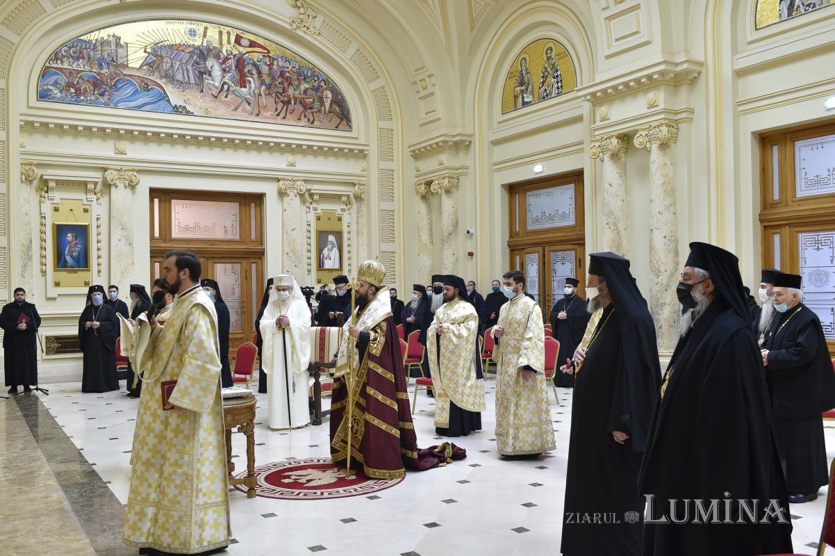 Întrunirea Adunării Naționale Bisericești la Palatul Patriarhiei din București  164572