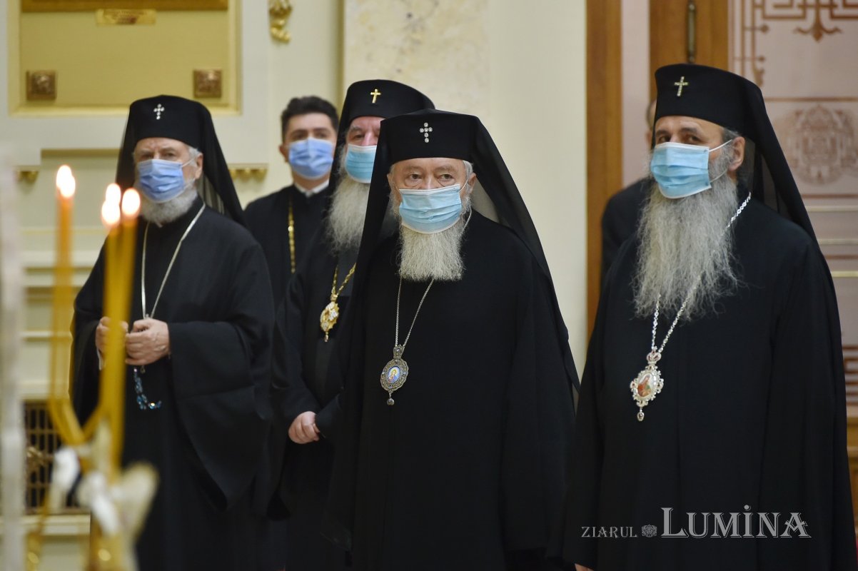 Întrunirea Adunării Naționale Bisericești la Palatul Patriarhiei din București  164575