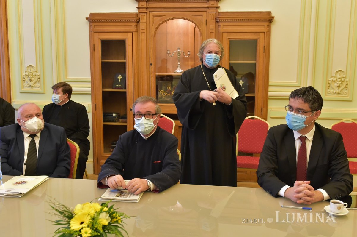 Întrunirea Adunării Naționale Bisericești la Palatul Patriarhiei din București  164590