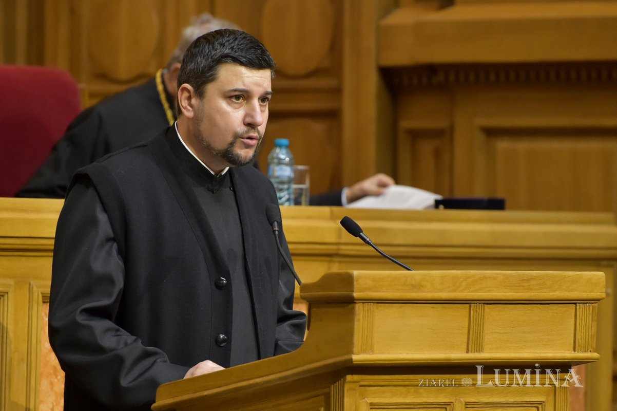 Întrunirea Adunării Naționale Bisericești la Palatul Patriarhiei din București  164597