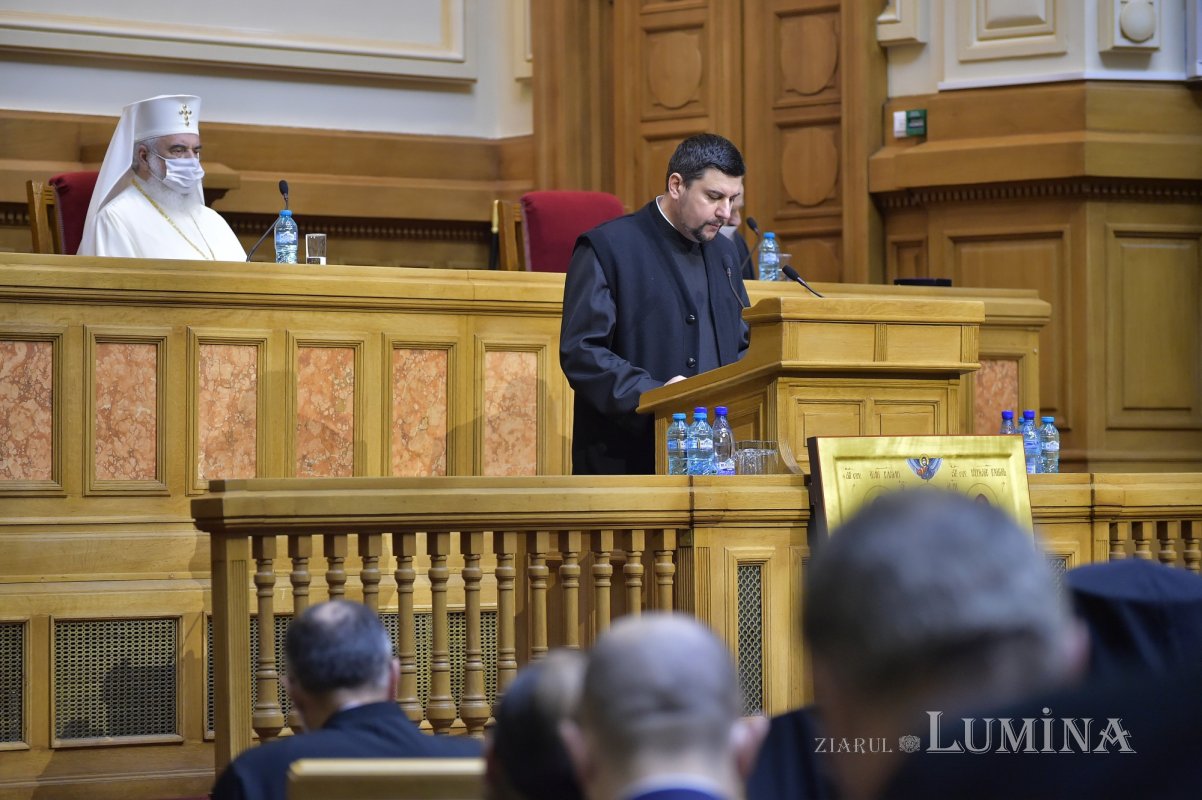 Întrunirea Adunării Naționale Bisericești la Palatul Patriarhiei din București  164598