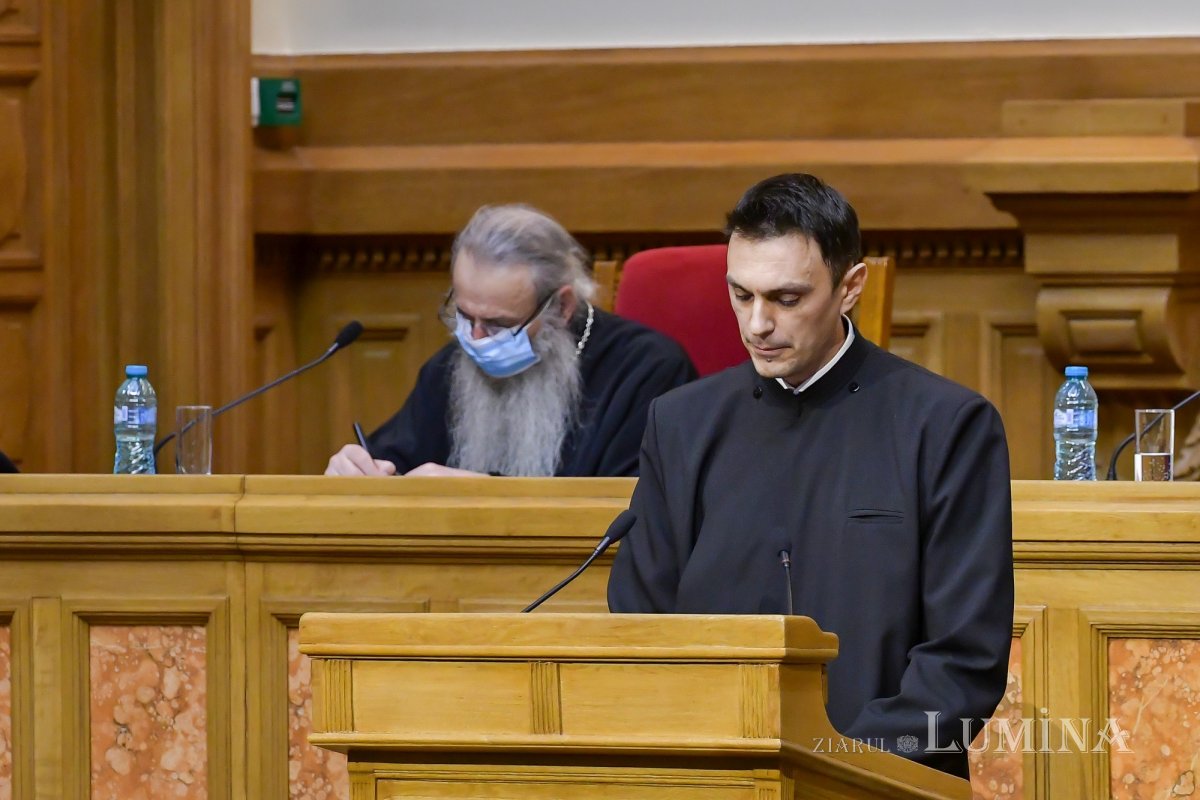 Întrunirea Adunării Naționale Bisericești la Palatul Patriarhiei din București  164601