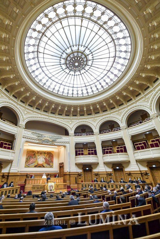 Întrunirea Adunării Naționale Bisericești la Palatul Patriarhiei din București  164604