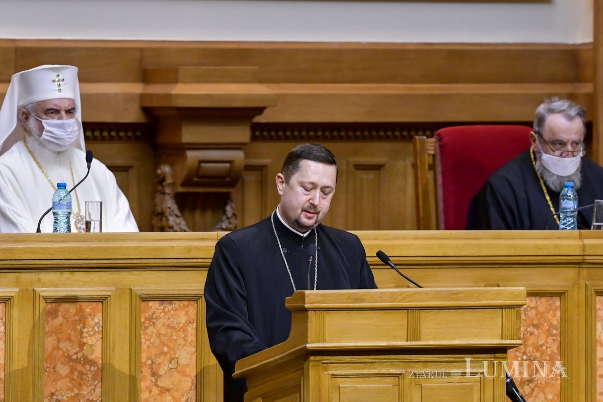Întrunirea Adunării Naționale Bisericești la Palatul Patriarhiei din București  164613