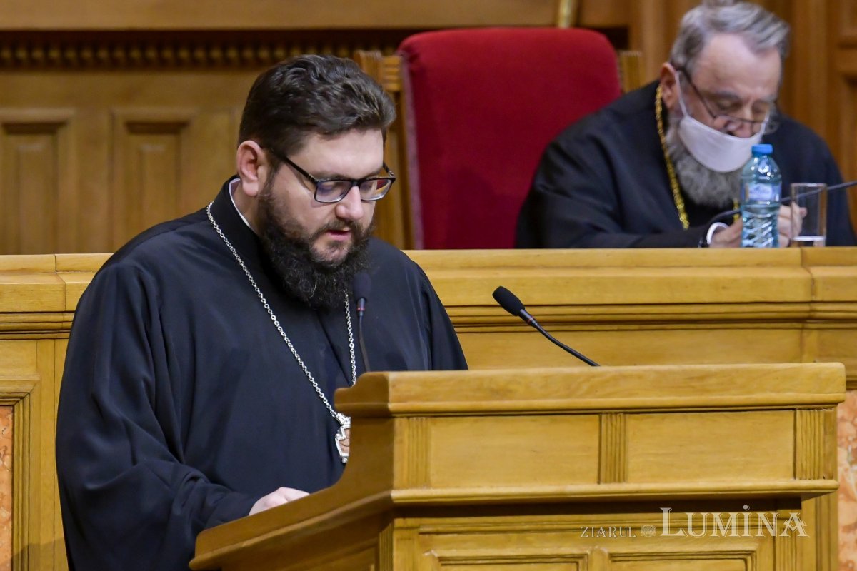 Întrunirea Adunării Naționale Bisericești la Palatul Patriarhiei din București  164616