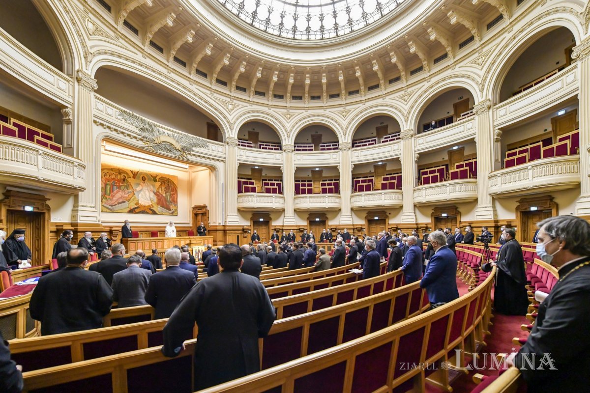 Întrunirea Adunării Naționale Bisericești la Palatul Patriarhiei din București  164618